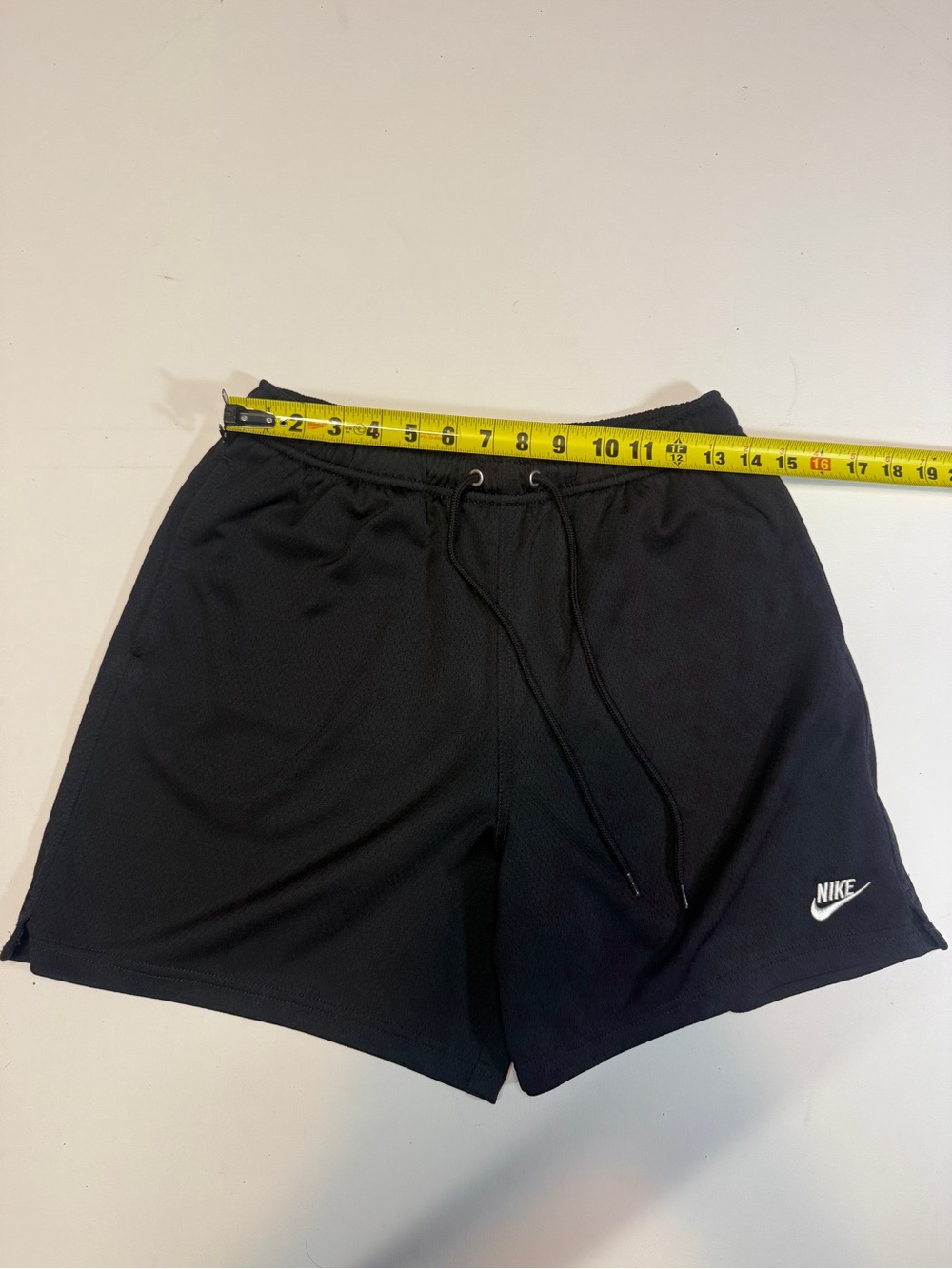 Nike Black Men's Athletic Shorts with Drawstring Waist - Picture 9 of 11